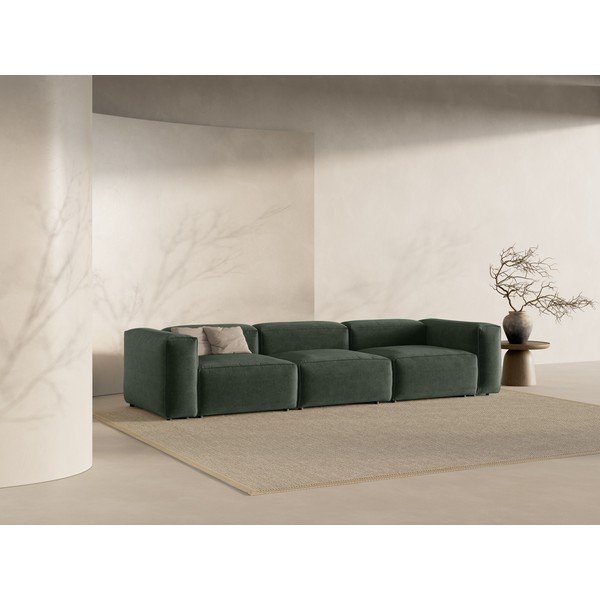 Divano verde 364 cm Bergamo – Cosmopolitan Design-image-1