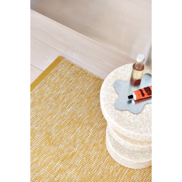 Passatoia da interno/esterno color senape 70x225 cm Sam Mustard – Pappelina-image-1