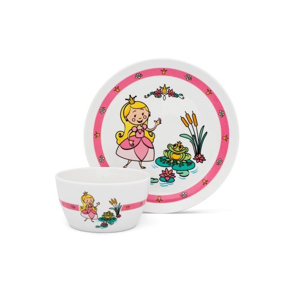 Set da pranzo per bambini 5 pezzi Princess - Zilverstad-image-2