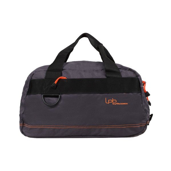 Borsa da viaggio grigia con finiture arancioni Toulouse, 17 l - Les P'tites Bombes-image-2