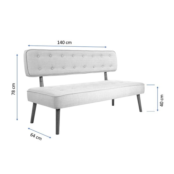 Panchina grigia Westwood - Balcab Home-image-4