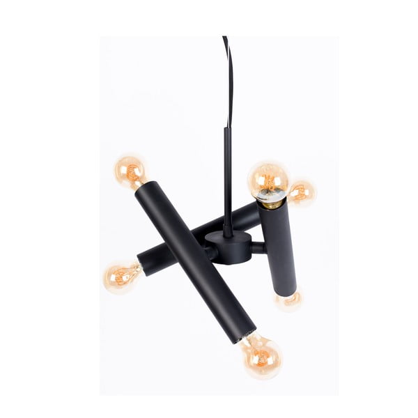 Lampadario nero lucido con intensità regolabile Hawk – Zuiver