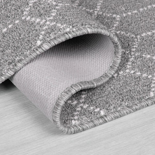 Runner lavabile grigio chiaro 57x230 cm Argyll - Flair Rugs-image-2