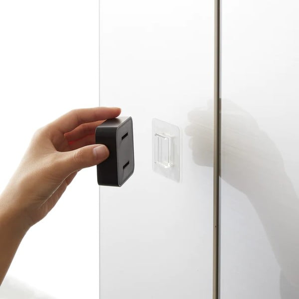 Supporto in plastica nero autoportante per strofinacci Film Hook - YAMAZAKI-image-3