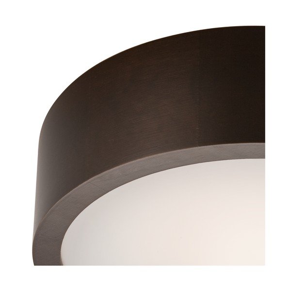 Lampada da soffitto marrone scuro con paralume in vetro ø 27 cm Eveline - LAMKUR-image-3