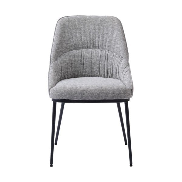 Sedie da pranzo grigie in set di 2 Meridian - Unique Furniture-image-1