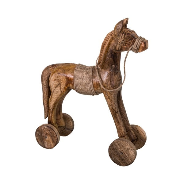 Statua in legno Horse - Antic Line