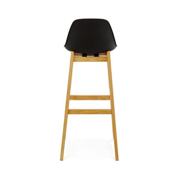 Sedia da bar nera Design Elody - Kokoon-image-3