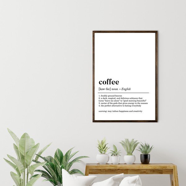 Dipinto 50x70 cm Coffee – Wallity-image-1