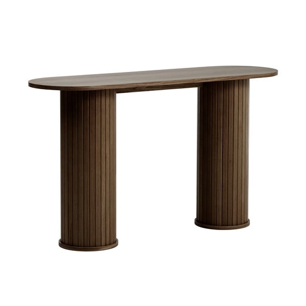 Tavolo consolle marrone 40x130 cm Nola – Unique Furniture-image-3