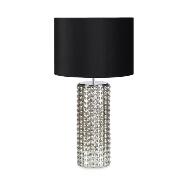Lampada da tavolo in nero e argento Proud, ø 34 cm - Markslöjd