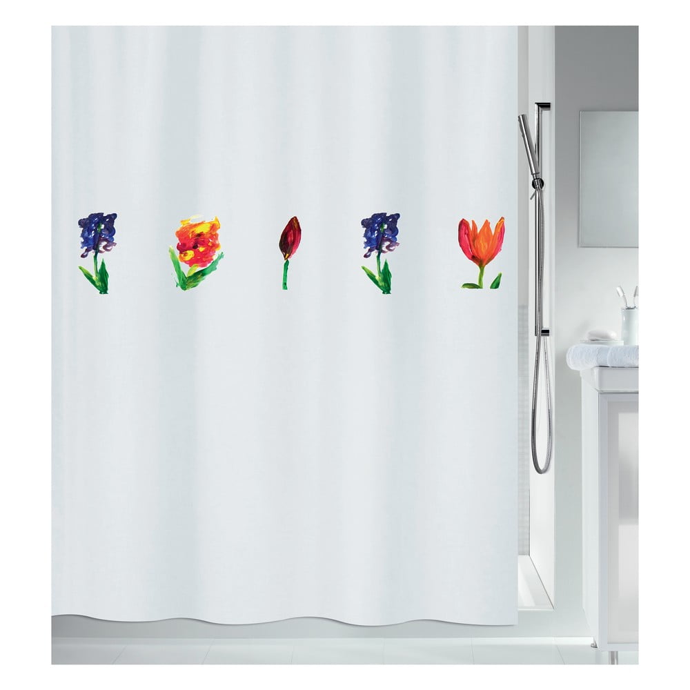 Tenda per doccia 180x200 cm Mano – Spirella | Tende per doccia