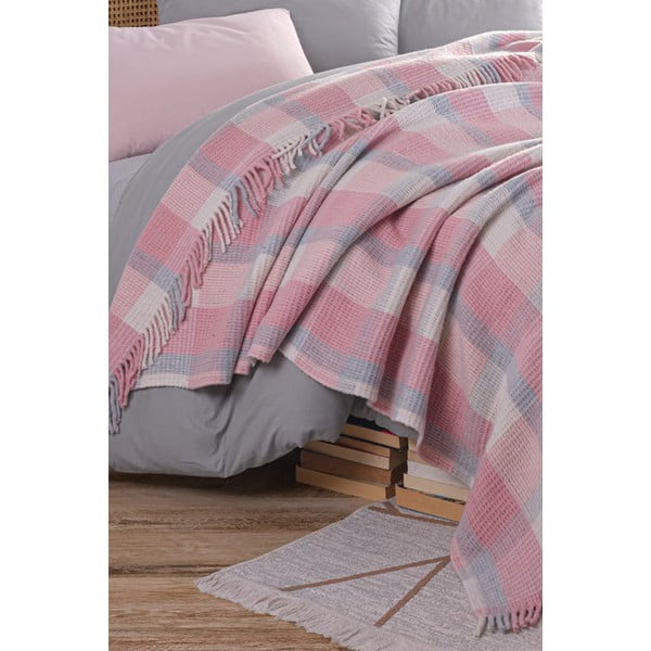 Copriletto rosa 180x220 cm Warm Soft – Mijolnir-image-2