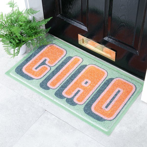 Zerbino in PVC 40x70 cm Ciao – Artsy Doormats-image-1