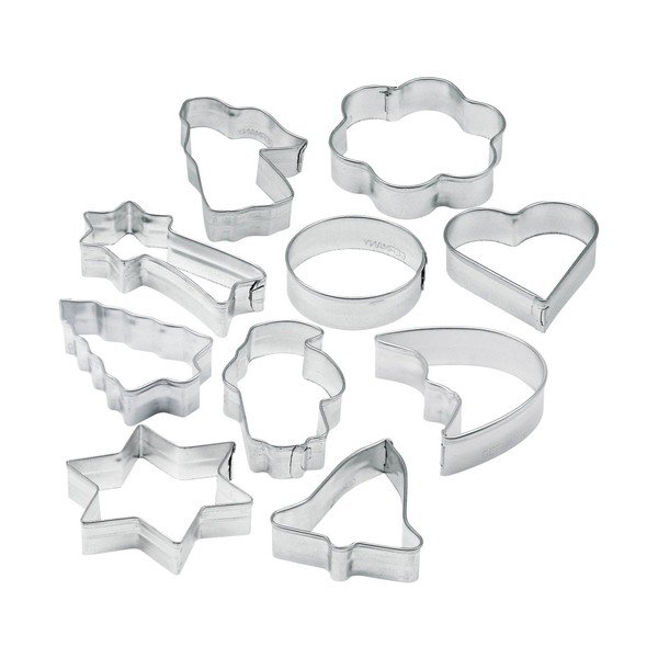 Set di 10 punzoni natalizi - Zenker