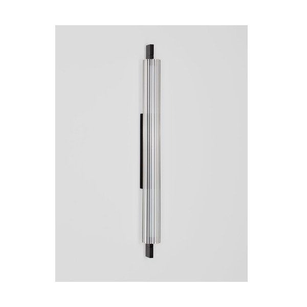 Lampada da parete LED nera opaca in alluminio con intensità regolabile Glovia – Nova Luce-image-4