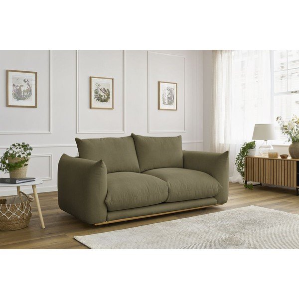 Divano in verde chiaro 193 cm Ernest – Bobochic Paris-image-1