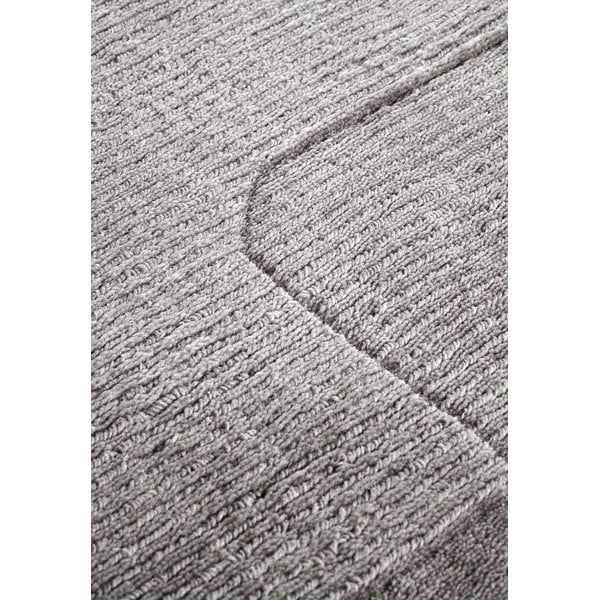 Tappeto grigio in lana tessuto a mano 80x150 cm Charlotte - Villeroy&Boch-image-4