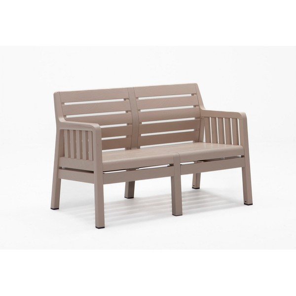 Set da giardino beige per 4 persone Lara - Floriane Garden-image-2