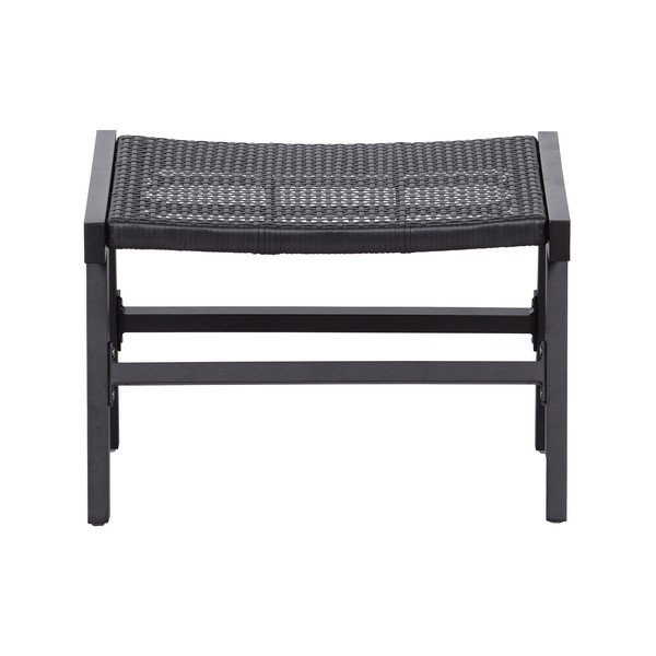 Poggiapiedi nero per sedia da giardino Puk - WOOOD-image-4