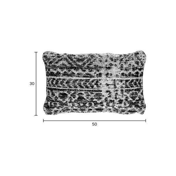 Cuscino colore Blu, 30 x 50 cm Liv - White Label-image-4