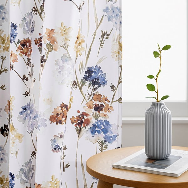 Tenda parzialmente oscurante bianca 135x250 cm Solkone – Restilo-image-1