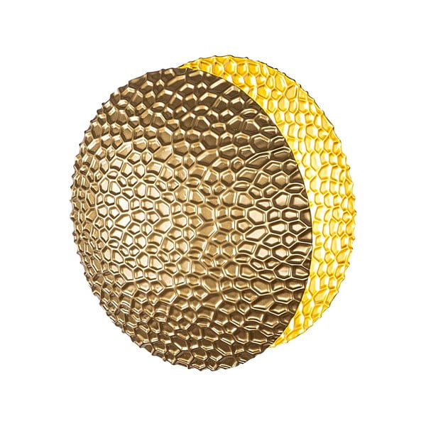 Lampada da parete LED dorata ø 21 cm Yosma – Opviq lights-image-4