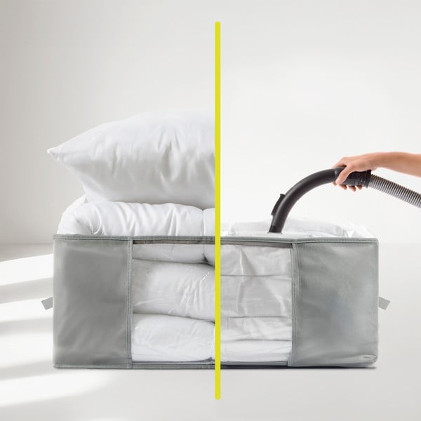 Organizer per vestiti sottovuoto in plastica 60x45x25 cm – Homéa