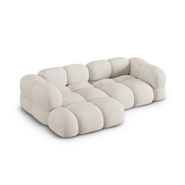 Divano angolare beige (con penisola a sinistra/con chaise lounge) Loretto – Cosmopolitan Design-image-2