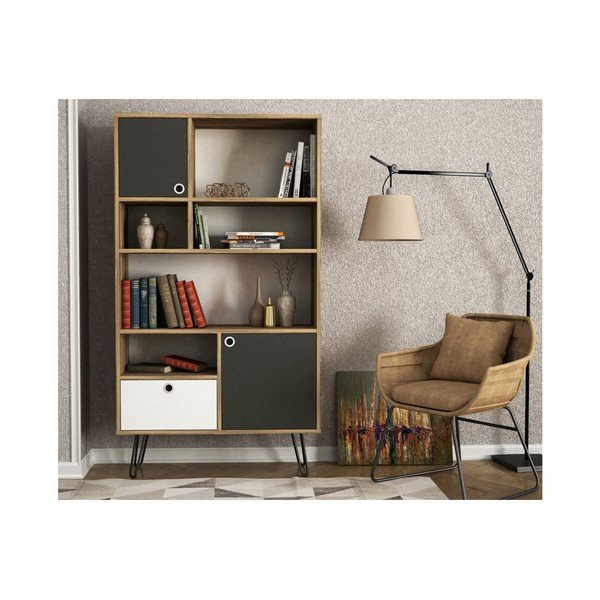 Biblioteca in noce Karamel - Tera Home