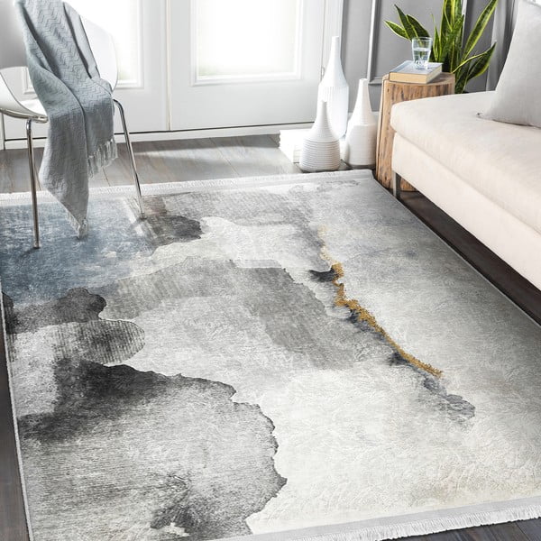 Tappeto grigio 160x230 cm - Mila Home-image-2