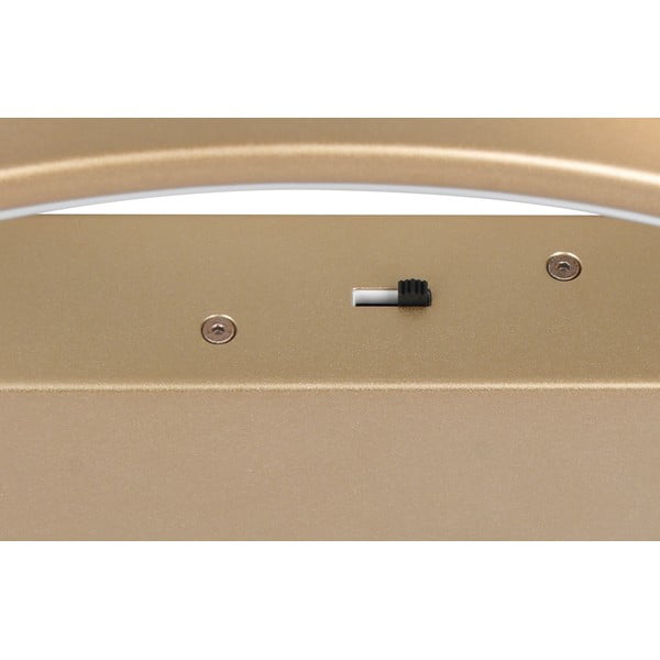 Plafoniera LED dimmerabile in oro 49x64 cm Darvin - Trio-image-1