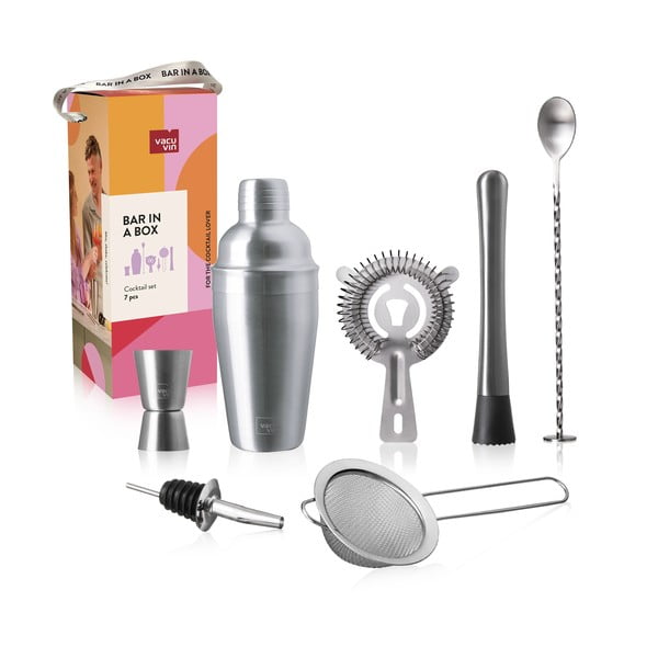 Set per cocktail in acciaio inox Bar in Box – VacuVin