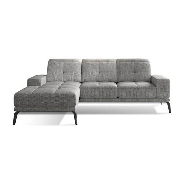 Divano angolare grigio (con penisola a sinistra/con chaise lounge) Torrense – ELTAP
