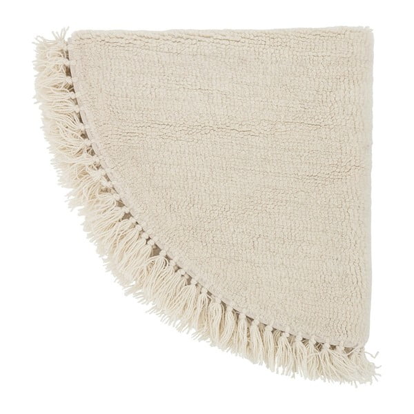 Tappeto in lana beige , ⌀ 110 cm Nature - Bloomingville-image-2