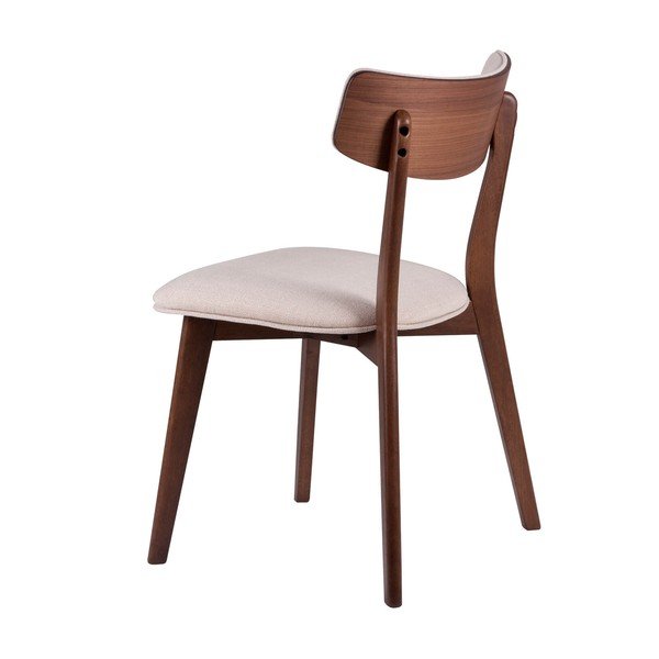 Set di 2 sedie da pranzo con base marrone scuro Anais - sømcasa-image-2
