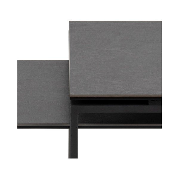Tavolino nero 115x69 cm Katrine - Actona-image-3