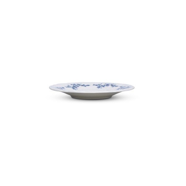 Piattino bianco/blu in porcellana ø 12 cm Retro – BonBistro-image-2
