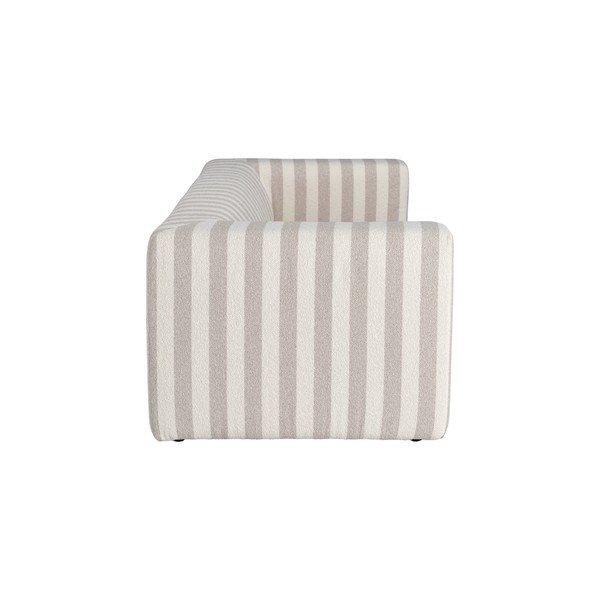 Divano beige/color crema con rivestimento in ciniglia 220 cm Lisa – Ellos Home-image-4