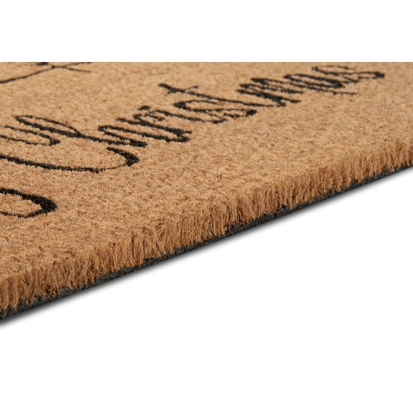 Tappetino con motivo natalizio in fibra di cocco 45x75 cm - Hanse Home-image-4