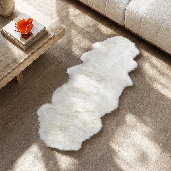 Montone bianco doppio, 60 x 240 cm - Native Natural-image-2