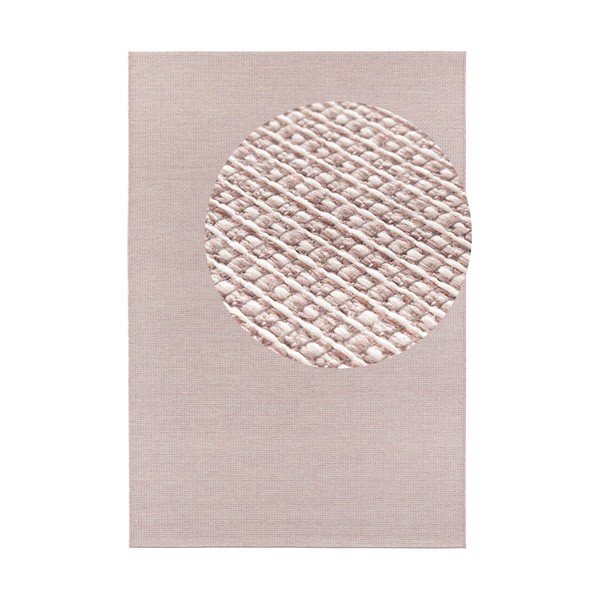 Tappeto da esterno rosa Millau, 140 x 200 cm Secret - Elle Decoration