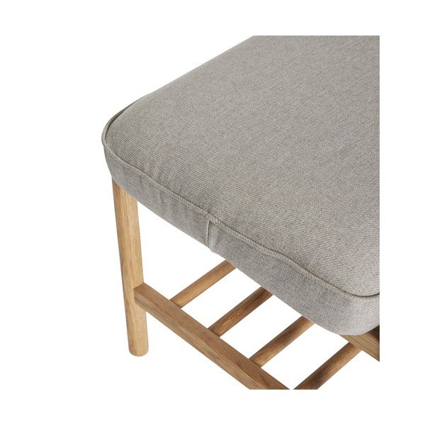 Panca con base in rovere Kindly - Hübsch-image-3