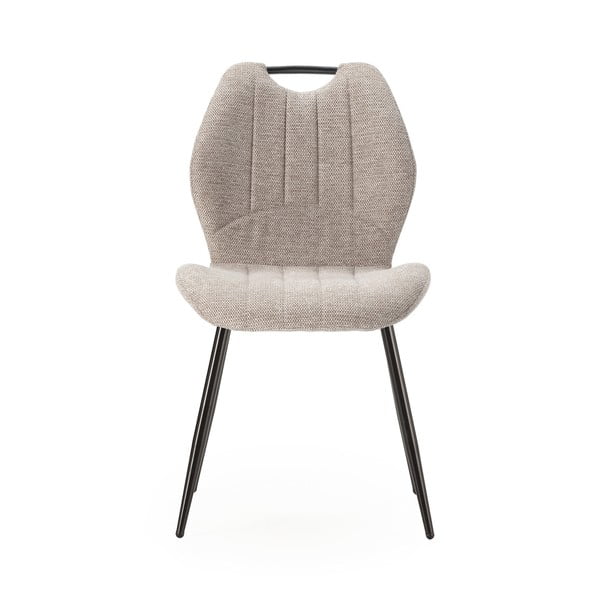 Set di 4 sedie da pranzo marrone chiaro Muli - Marckeric-image-2