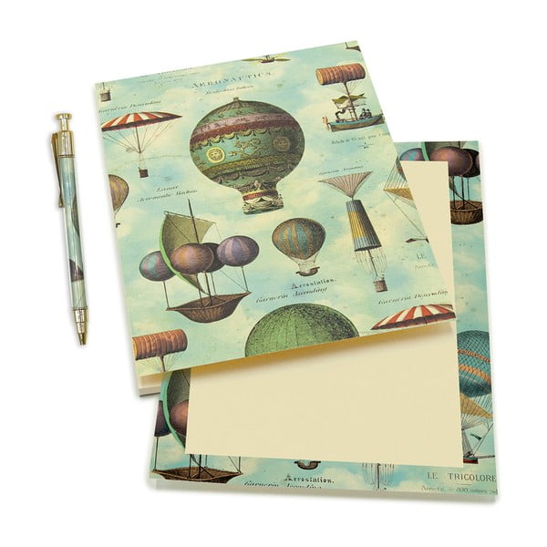 Quaderno con penna 50 pagine formato A5 Air Baloons - Kartos