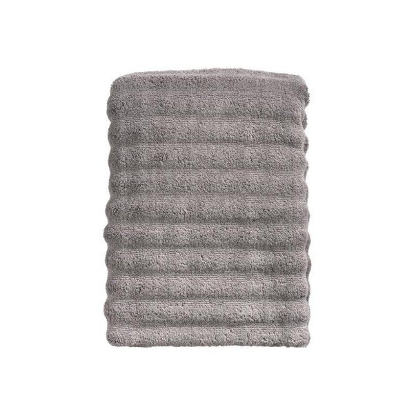 Telo da bagno in cotone grigio Prime, 70 x 140 cm - Zone