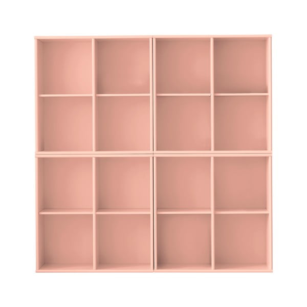 Libreria rosa da appendere 140x140x27 cm Mistral – Hammel Furniture