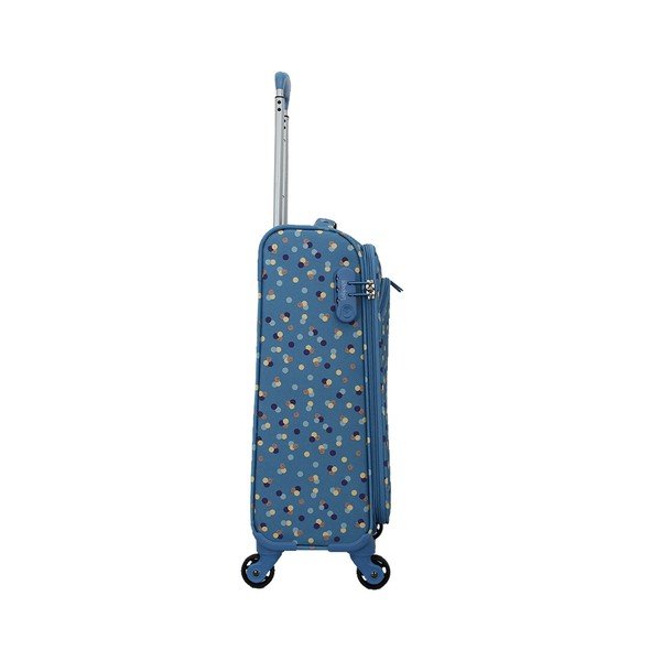Valigia blu su 4 ruote Lollipops Rubby - LOLLIPOPS-image-1