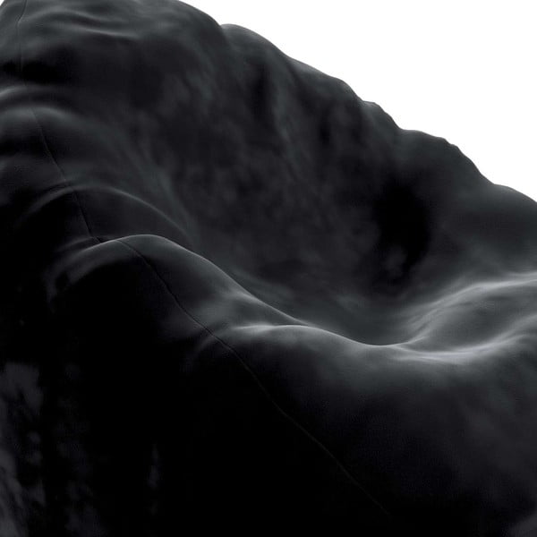 Borsa nera per sedersi Posh Velvet - Yellow Tipi-image-1