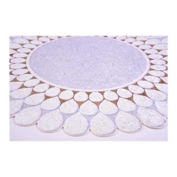 Tappeto Zinno, ⌀ 80 cm - Vitaus-image-2